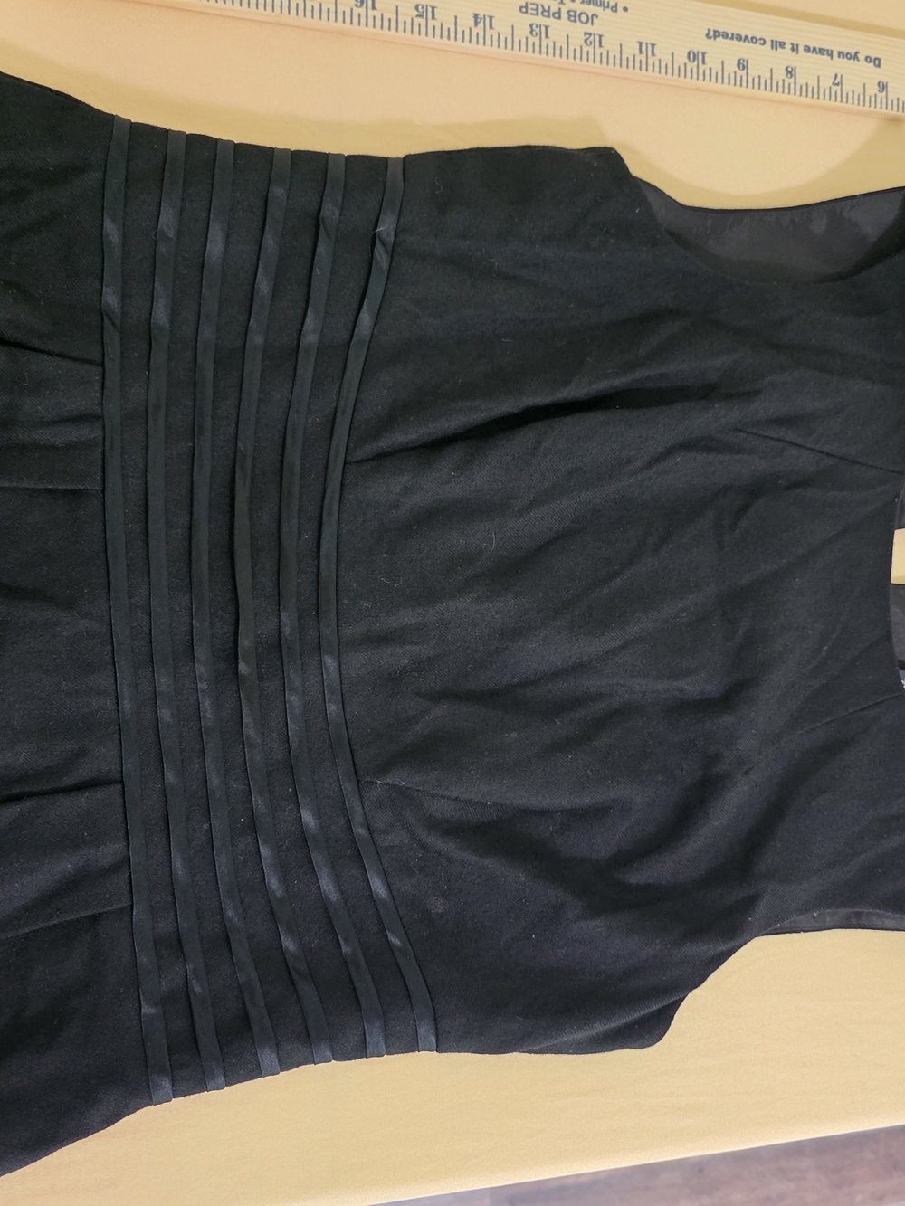 Banana Republic Black Sleeveless Pleated-Waist Dress - Picture 6 of 12